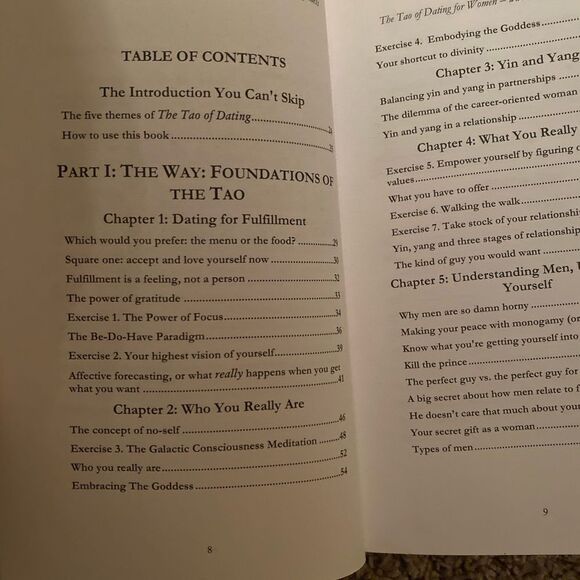 THE TAO OF DATING The Smart Woman’s Guide to Being Absolutely Irresistible - Picture 6 of 12